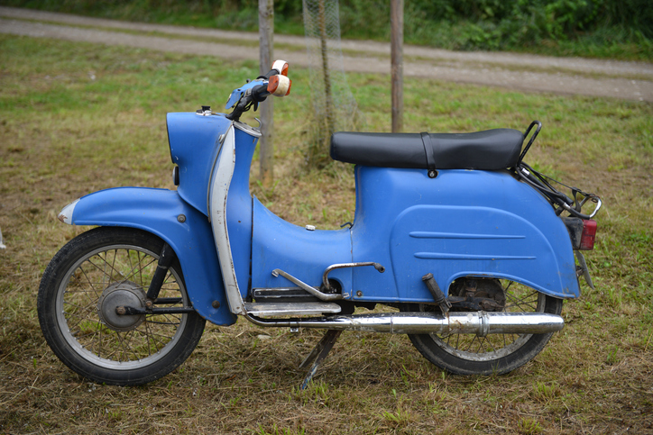 Blaue Simson Schwalbe